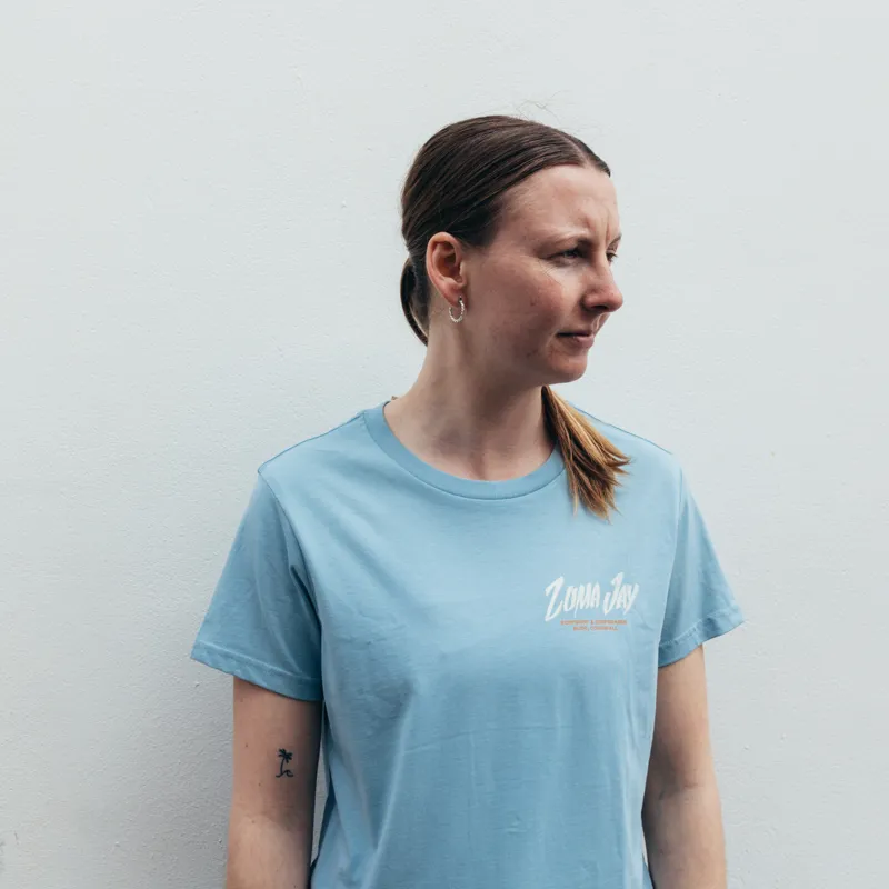 Zuma Jay Womens Neptune Tee Pale Blue-3